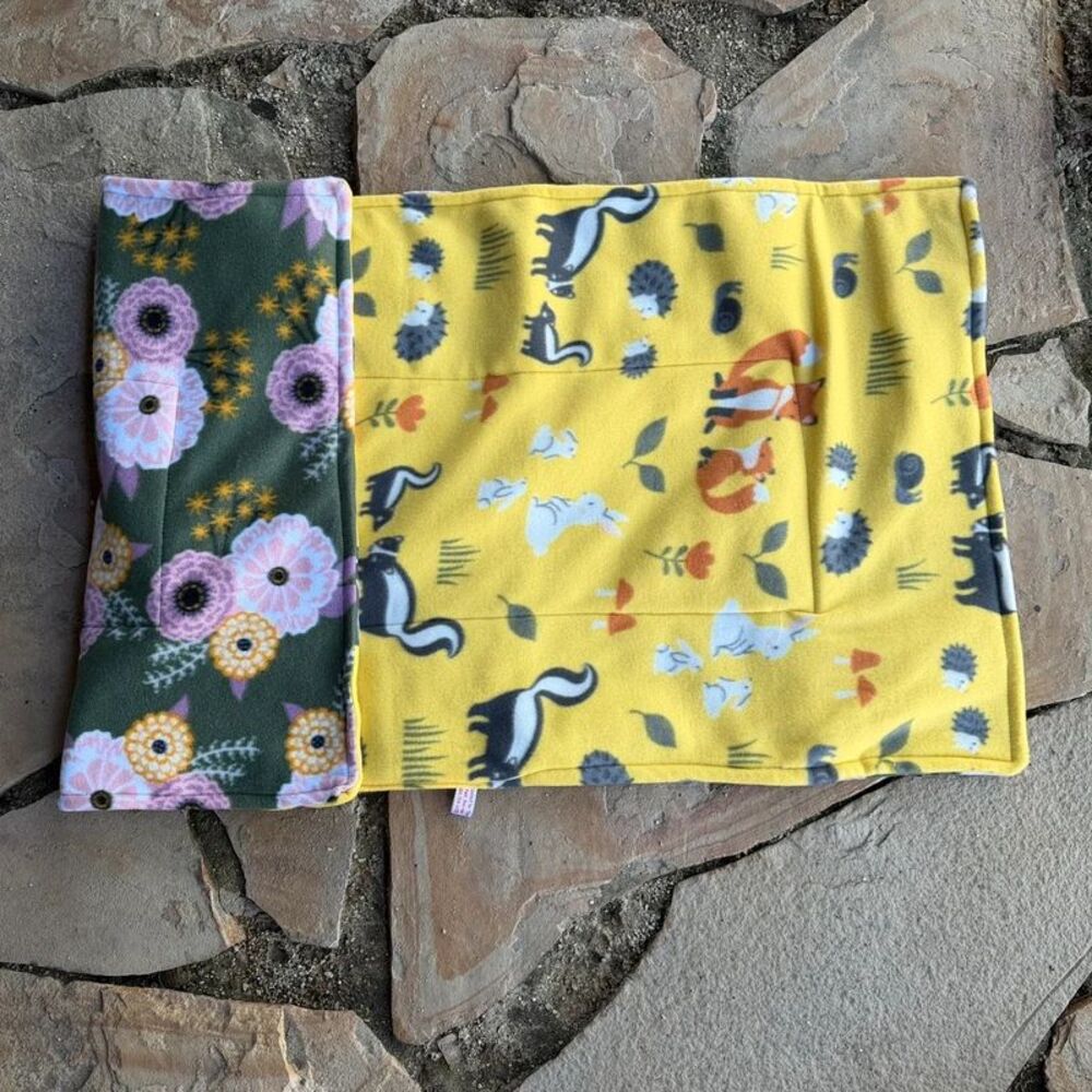 Guinea Pig Midwest Fleece Cage Liner 24”x 47” Reusable New
